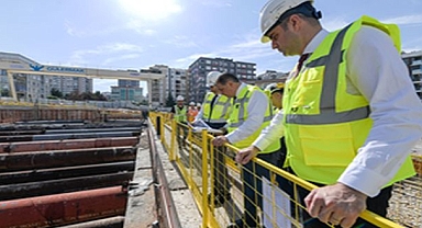 Buca Metrosu’nda tünel kazıları ilerliyor