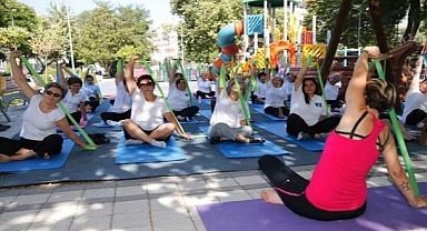 Konak’ta açık havada spor keyfi başlıyor