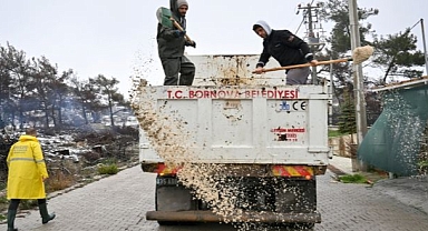 Belediye ekiplerinden hızlı ve etkili müdahale