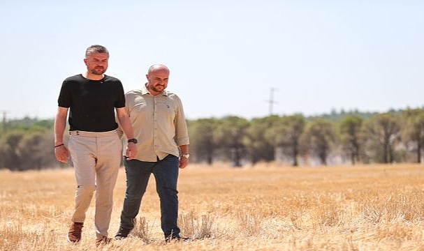 Tarladan sofraya iyilik zinciri