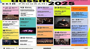 AASSM’de Ekim Ayı Sanatla Geçecek