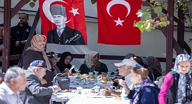 Başkan Tugay Gazilerle Buluştu