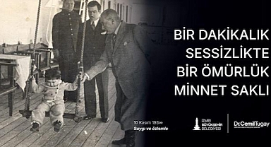Başkan Tugay: Atatürk, en büyük eseri olan Cumhuriyet ile sonsuza dek yaşayacak