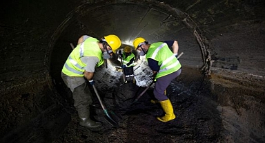Ana kuşaklama hattında temizlik harekatı