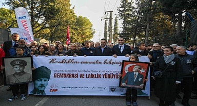CHP İzmir Devrim Şehidi Kubilay’ı Andı