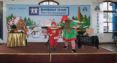 Yuvamız İzmirli çocuklara yeni yıl sürprizi