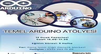 Gençler için ücretsiz Arduino atölyesi