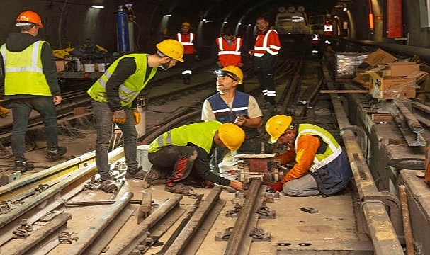 İzmir Metrosu’nda güvenlik için yoğun mesai