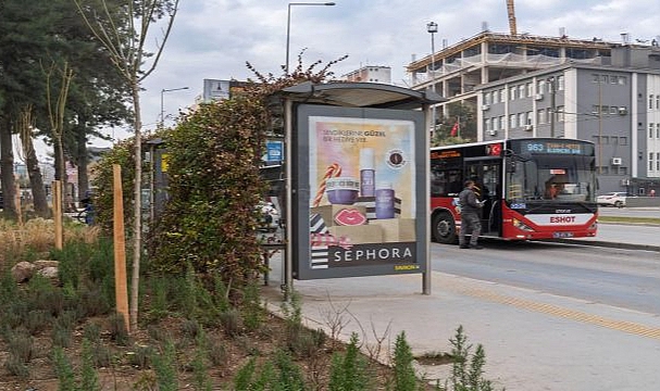 Yeşil duraklarla kente nefes