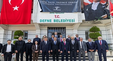 Özgür Özel ve Başkan Tugay Hatay'da