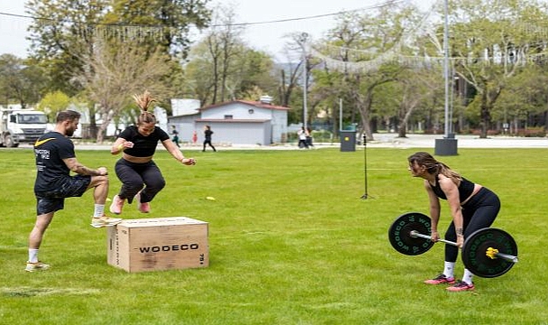 Spor istasyonlarının dördüncüsü Kültürpark’ta açıldı