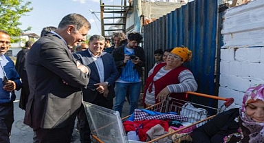 Başkan Tugay Çırpı’da halkla buluştu