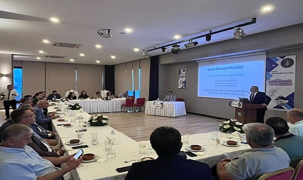 İzmir Ekonomi Kulübü’nde Türkiye’nin NATO üyeliği, milli güvenliği ve jeopolitik geleceği masaya yatırıldı