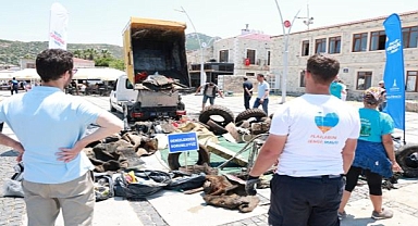 Yeni Foça’da denizden çıkanlar şaşırttı
