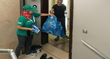 Geri dönüşüm kapıya geldi