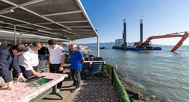 Körfez'deki temizlik deniz yaşamını canlandırdı